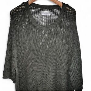 Vince Dark Green Knit Sweater